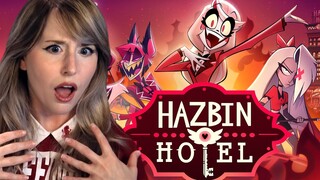 THEATRE NERD REACTS TO HAZBIN HOTEL - EPISODE 1 - OVERTURE