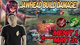 JAWHEAD BUILD DAMAGE ?! EDITH MENIT 1 MATI 3X !!! SAKIT BANGET COK ! - MOBILE LEGENDS