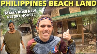 PHILIPPINES BEACH LAND LIFE - Building a New Resort House (Cateel, Davao)