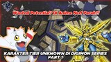 Apakah Benar Wasted Potential?! Karakter Tier Unknown Di Series Digimon Part 1