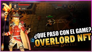 OVERLORD GAME NFT ¿QUE HA PASADO? | EL JUEGO A MUERTO O ¿AUN VALE LA PENA INVERTIR?