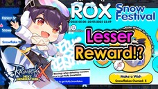 [ROX] Less Reward With Snow Festival Event | King Spade