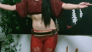 红色肚皮舞