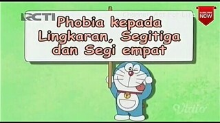 doraemon phobia kepada lingkaran segitiga segi empat