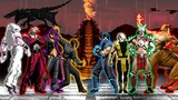 KOF Team VS Mortal Kombat Team | .M.U.G.E.N.