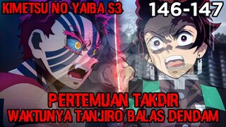 Tanjiro Sudah Setara Pilar!! Waktunya Tanjiro Membalaskan Dendam Kepada Akaza!! (KNY 146 – 147)