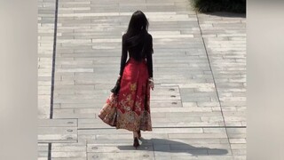 这才是真正的中式审美#颜值#古风#马面裙