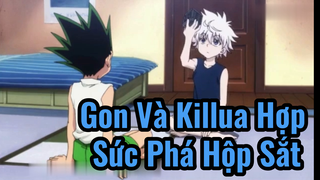 Gon Và Killua Hợp Sức Phá Hộp Sắt