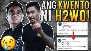 DOGIE REALTALK TUNGKOL KAY H2WO | MLBB