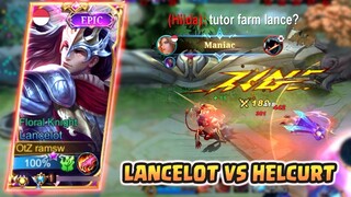 MANIAC !!! SOLO RANK HARDGAME LANCELOT VS HELCURT - LANCELOT FASTHAND GAMEPLAY #427