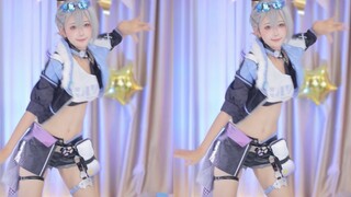 【鱼子酱】《极乐净土》银狼限定 直播跳舞录屏