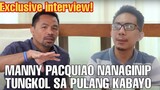 Manny Pacquiao Nanaginip Tungkol sa Pulang Kabayo
