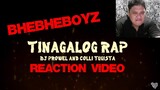 TINAGALOG RAP - GANGSTA'S PARADISE (BJ PROWEL COLLI TUGISTA) BHEBHEBOYZ Reaction Video