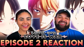 KAGUYA WANTS TO EXCHANGE CONTACT INFO | Kaguya-Sama Love is War Episode 2 REACTION