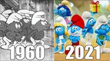 Evolution of The Smurfs in Cartoons & Movies [1960-2021]