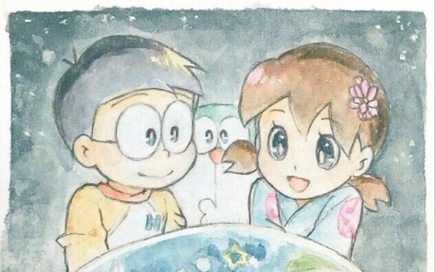 [Doraemon] [Hari Valentine] Permen baru Nobita & Shizuka untuk Hari Valentine - ini adalah cinta