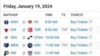 NBA Picks l January 19, 2024 l Philippine Time | Pinoy Silent Picks