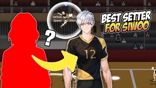 SETTER TERBAIK UNTUK SIWOO BAEK DI THE SPIKE VOLLEYBALL STORY MOBILE