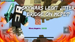 Skywars Jitter bridge [LEGIT]|mcpe