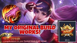 MY ORIGINAL BUILD FOR GUINEVERE 🔥| HYPER CARRY | MOBILE LEGENDS