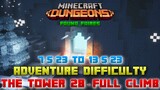 The Tower 28 [Adventure] Full Climb, Guide & Strategy, Minecraft Dungeons Fauna Faire