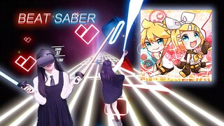 Live dance in beautiful Beatsaber Platform😍Beatsaber--yasuoP - Electric Angel/えれくとりっく・えんじぇぅ  VR360