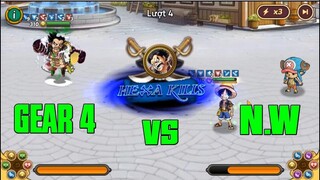 Hải Tặc Đại Chiến - LUFFY GEAR 4 14SAO..CUỘC CHIẾN QUYẾT ĐỊNH SỐ PHẬN GIỮA LUFFY TIME SKIP VÀ GEAR 4