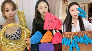 [ASMR] THÁNH ĂN ĐÁ| Ăn Đá lạnh, chocola đông lạnh đa màu sắc| Ice Eating MUKBANG SATİSFYİNG#66