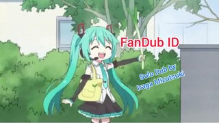 Janshin-chan Dropkick X momen, hatsune miku muncul pertama kali di anime ini (Fandub ID)