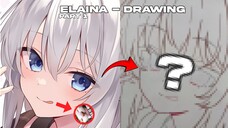 Drawing - Elaina Drawing || Majo no tabi tabi || Part 1