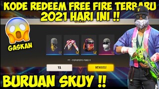 KODE REDEEM FREE FIRE HARI INI 20 SEPTEMBER 2021 - GARENA FREE FIRE