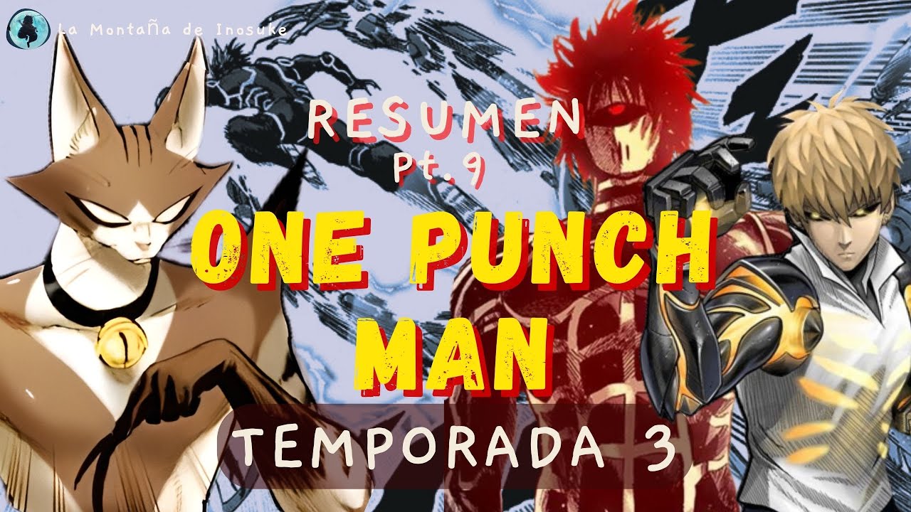 One Punch Man TEMPORADA 3, Manga Narrado COMPLETO Pt. 1 de 2