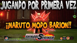 JUGANDO CON NARUTO MODO BARION | Naruto to boruto shinobi striker |