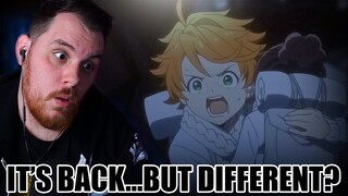 RUN BISH RUN! || THE PROMISED NEVERLAND Season 2 - Episode 1 and Opening / Ending REACTION