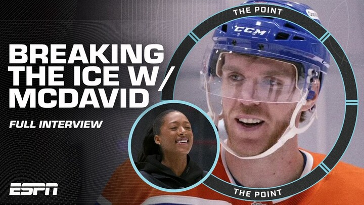 BREAKING THE ICE with Connor McDavid 🧊 Lessons in quickness, toughness & agility 💪 | The Point