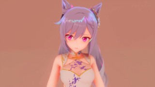 【Keqing/Cloth MMD】Keqing: Kamu memintaku berpakaian seperti ini di musim dingin?