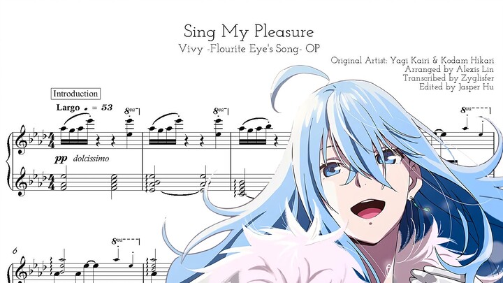 【钢琴】Alexis Lin - Sing My Pleasure（2021）