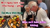 Một ngày làm việc với món mới bán được không/Ẩm thực Việt nam/nghề nhà hàng/Cuộc sống pháp