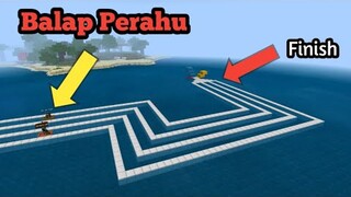 Balapan Perahu Bareng 2 Bocil - Minecraft pe