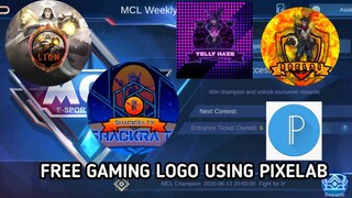 PANO GUMAWA NG GAMING LOGO/AVATAR GAMIT ANG PIXELAB