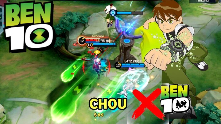 chou x ben 10 .  nostalgia di hari minggu