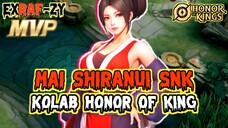 MAI SHIRANUI HERO MIDLANER HASIL KOLABORASI ANTARA SNK DAN HONOR OF KING