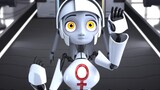 In the future world, robots are also sexist, as long as they are women, they will be destroyed!