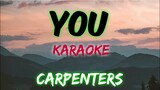 YOU - CARPENTERS  (KARAOKE VERSION)