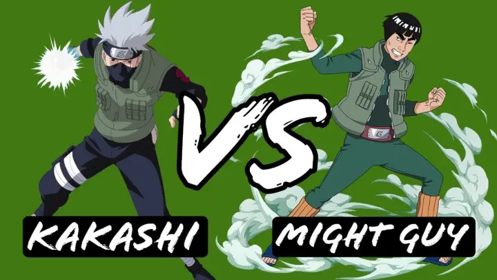 Kakashi Hatake (DMS) Vs Might Guy (Eight Gates) | Naruto Shippuden Fan Vs Battle #3