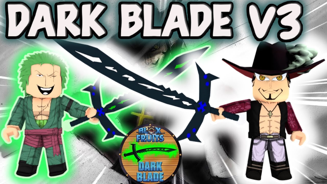 Blox Fruits - How to one shot combo with Dark blade + Dark fruit 