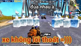 PUBG Mobile - Dùng Bóng Tuyết Chặn Cầu Khiến Địch Khóc Thét =)) | Bo Cuối Tạo Đấu Trường Đập Chảo