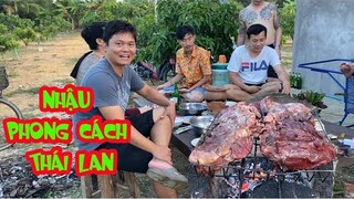 Món tim nướng và phong cách nhậu của dân chơi Thái Lan