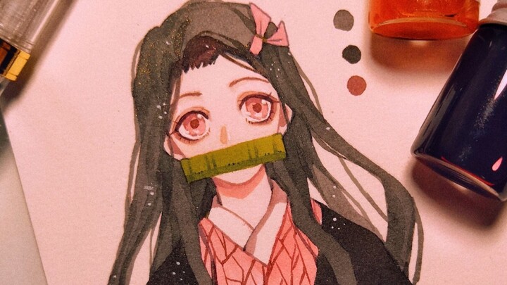 [Color ink] Sweet Kamado Nezuko