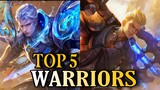 Top 5 Best Warriors In The Current Meta | Honor of Kings | HoK